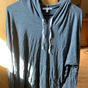 Long Sleeve Hooded Shirt